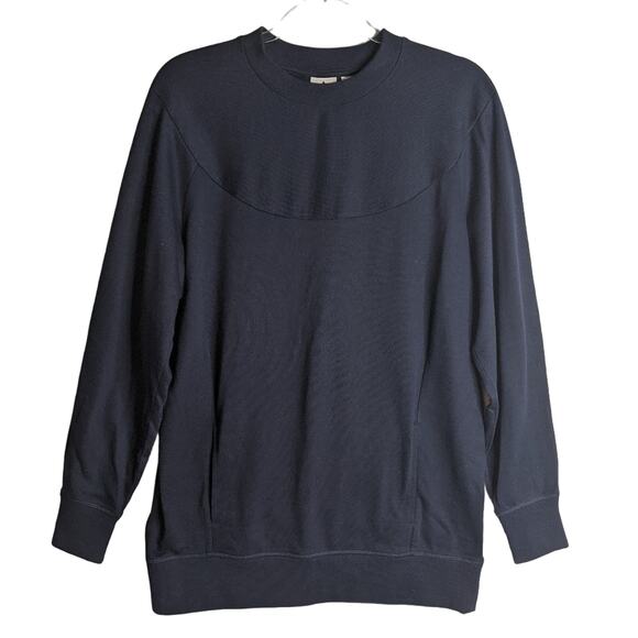 Adidas XBYO Sweatshirt 100% Cotton Size Medium Navy NWT - Picture 1 of 11